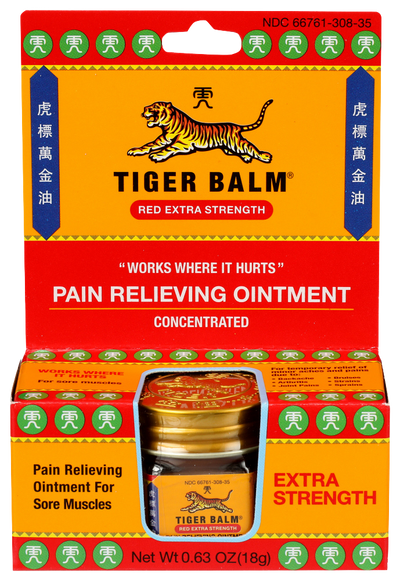 Tiger Balm Extra Strength Pain Relief Ointment - 0.63 OZ