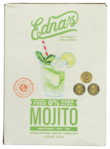 Ednas NA Mojito Cocktail - 4 PK