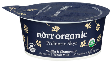 Norr Organic Probiotic Skyr Vanilla Yogurt - 4.4 FO