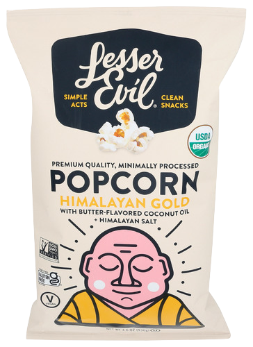 Organic Himalayan Gold Popcorn - 4.6 OZ