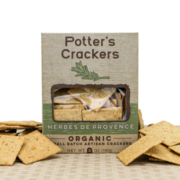 Potter's Crackers Organic Herbes de Provence Crackers - 5 OZ