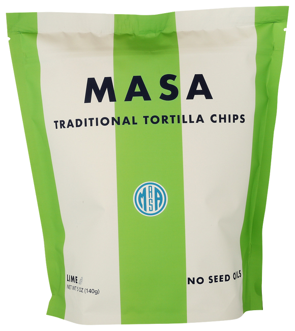 Masa Lime Tortilla Chips - 5 OZ