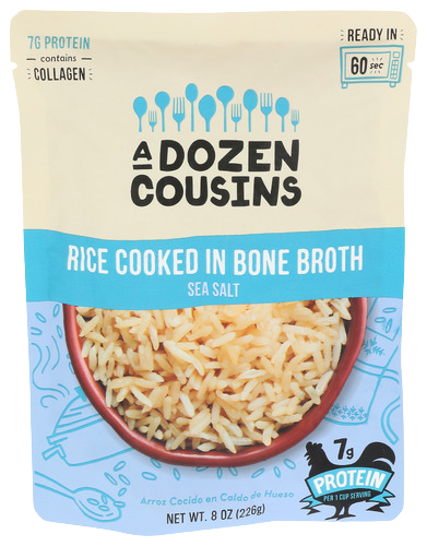 A Dozen Cousins Sea Salt Rice - 8 OZ