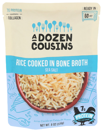 A Dozen Cousins Sea Salt Rice - 8 OZ