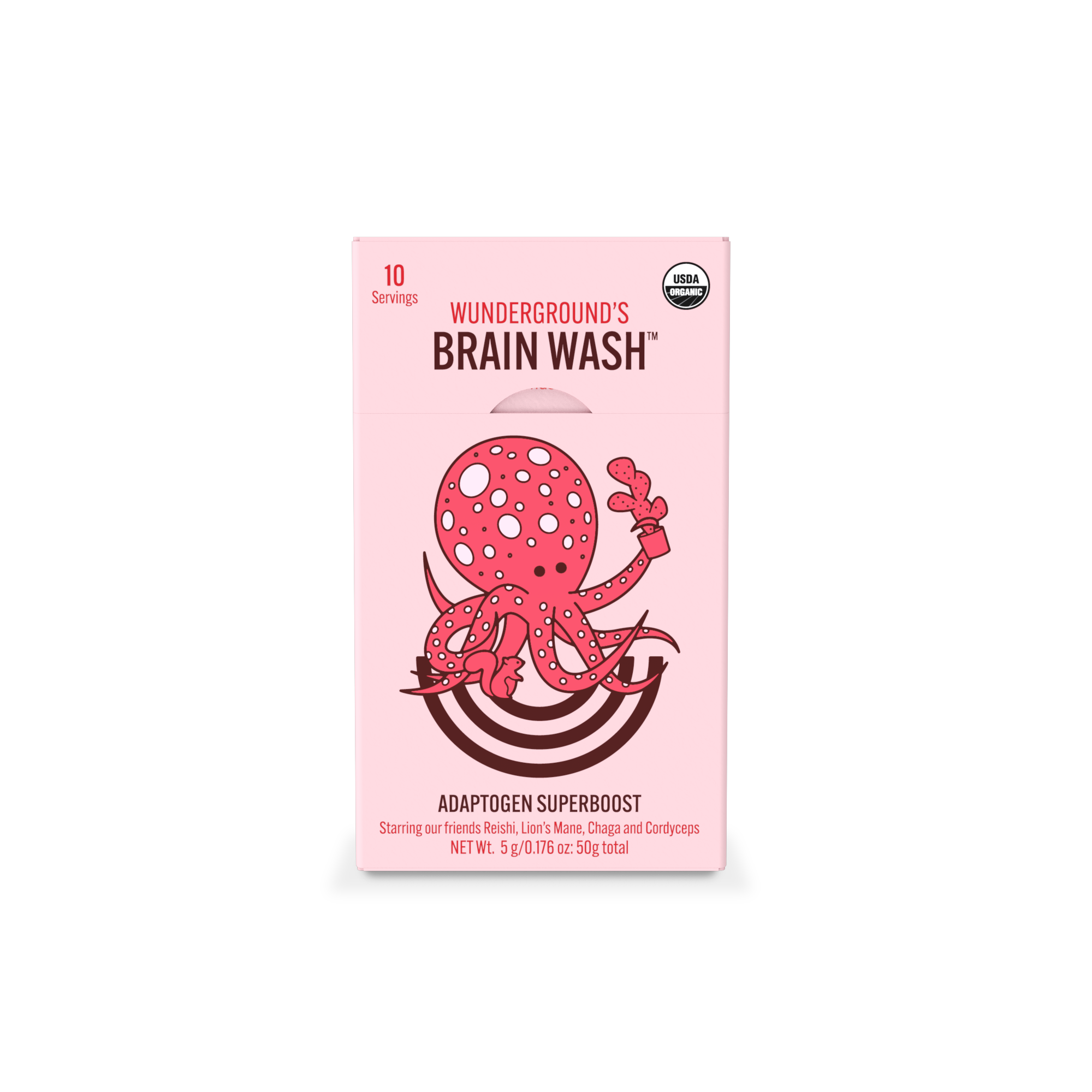 Wunderground Brain Wash SuperBoost - 10 Servings | Juneau Natural