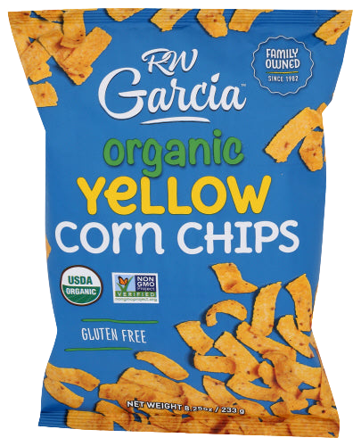 Organic Yellow Corn Chips - 8.25 OZ