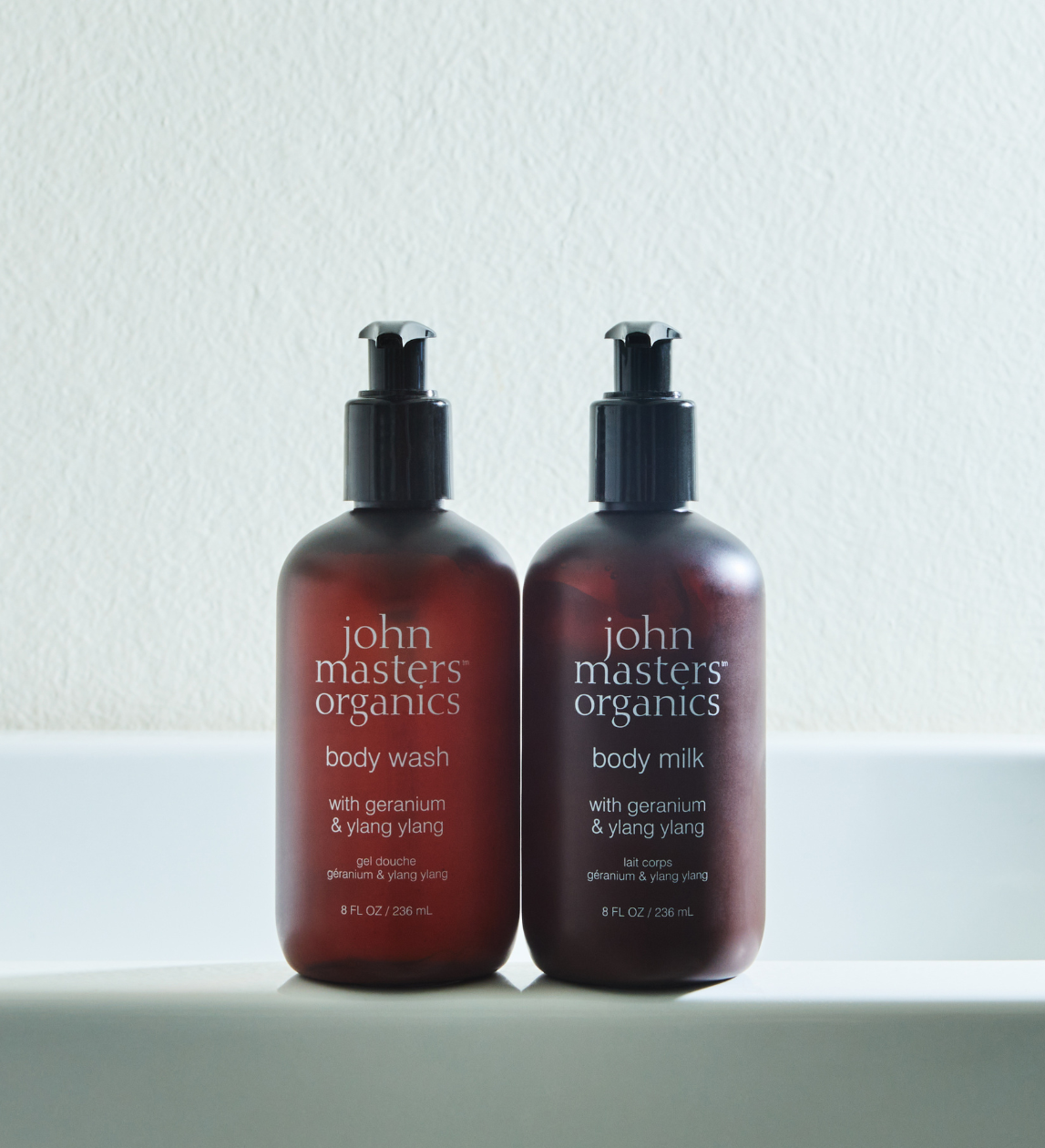 Body Wash with Geranium & Ylang Ylang: 8 fl oz.