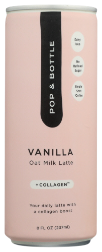 Organic Vanilla Oat Milk Latte - 8 FO