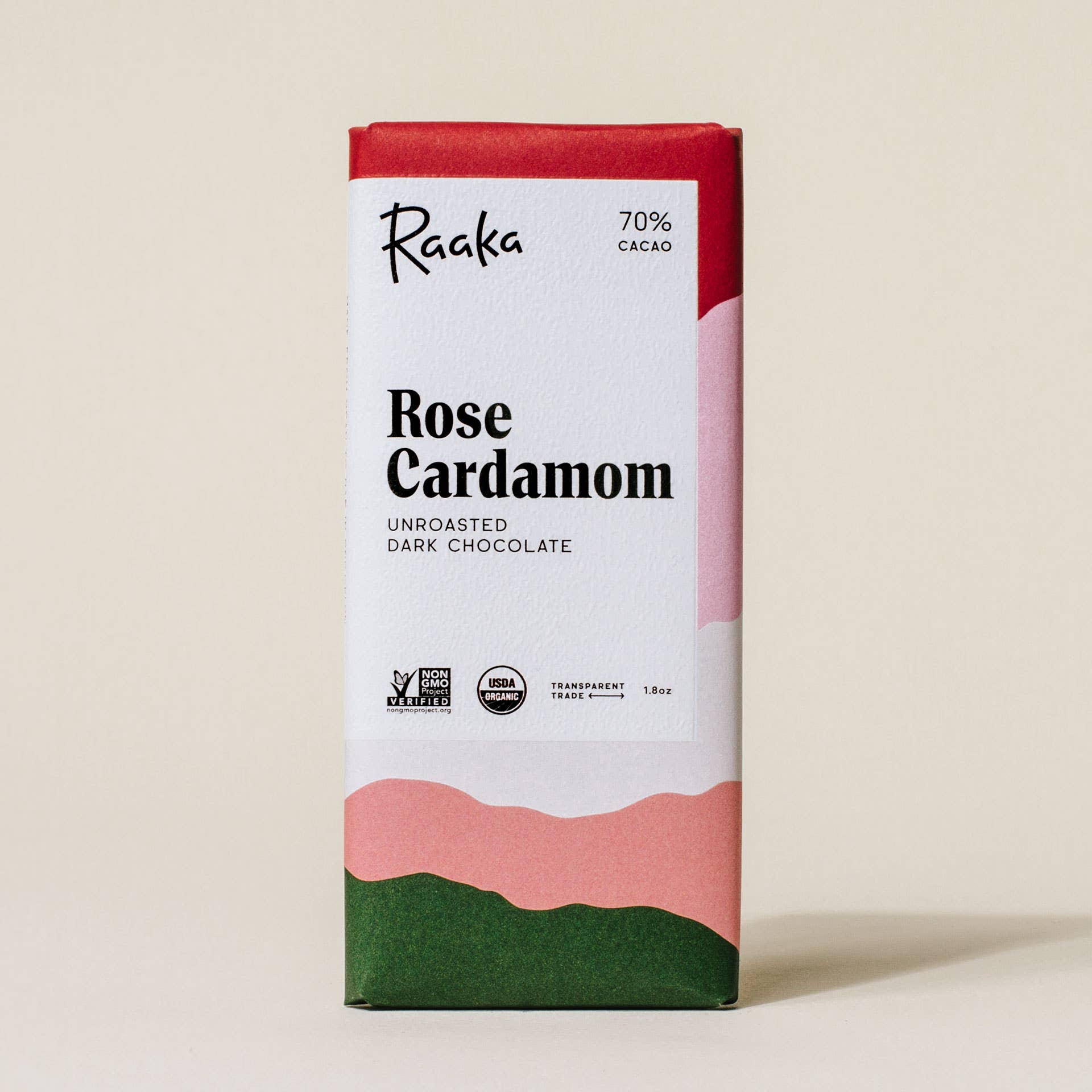 70% Rose Cardamom Bar - Spring Limited Batch