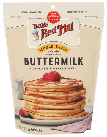 Bobs Red Mill Buttermilk Pancake & Waffle Mix - 24 OZ