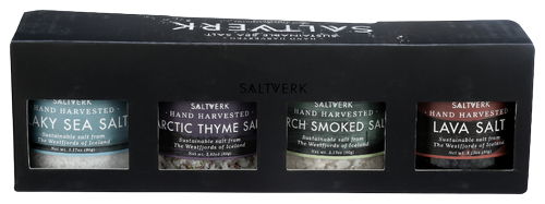 Saltverk Sea Salt Gift Box - 4 Varieties