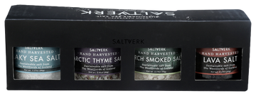 Saltverk Sea Salt Gift Box - 4 Varieties