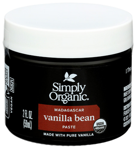 Organic Vanilla Bean Paste - 2 OZ