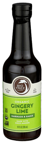 Organic Gingery Lime Coco Aminos - 10 FO