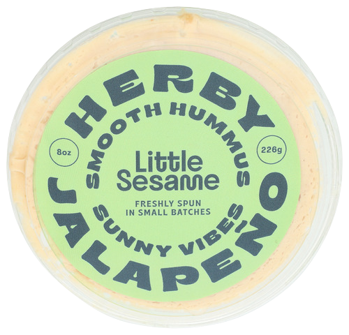 Herby Jalapeno Smooth Hummus - 8 OZ