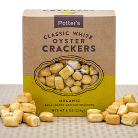 Potter's Crackers Organic Classic White Oyster Crackers - 5 OZ