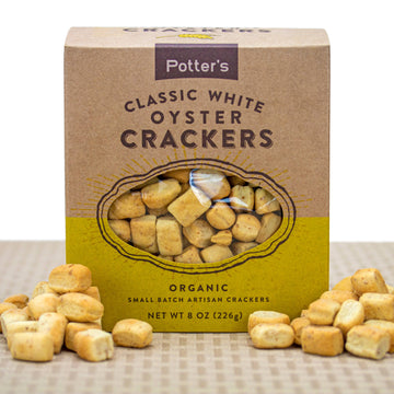 Potter's Crackers Organic Classic White Oyster Crackers - 5 OZ