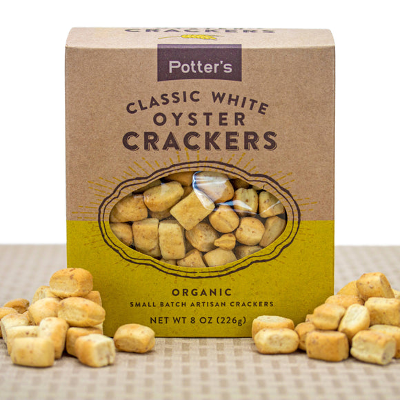 Potter's Crackers Organic Classic White Oyster Crackers - 5 OZ