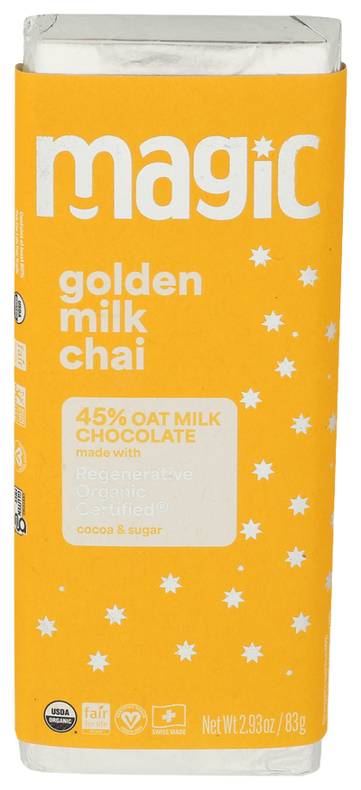 Magic Golden Milk Chai Oat Milk Chocolate Bar - 2.93 OZ
