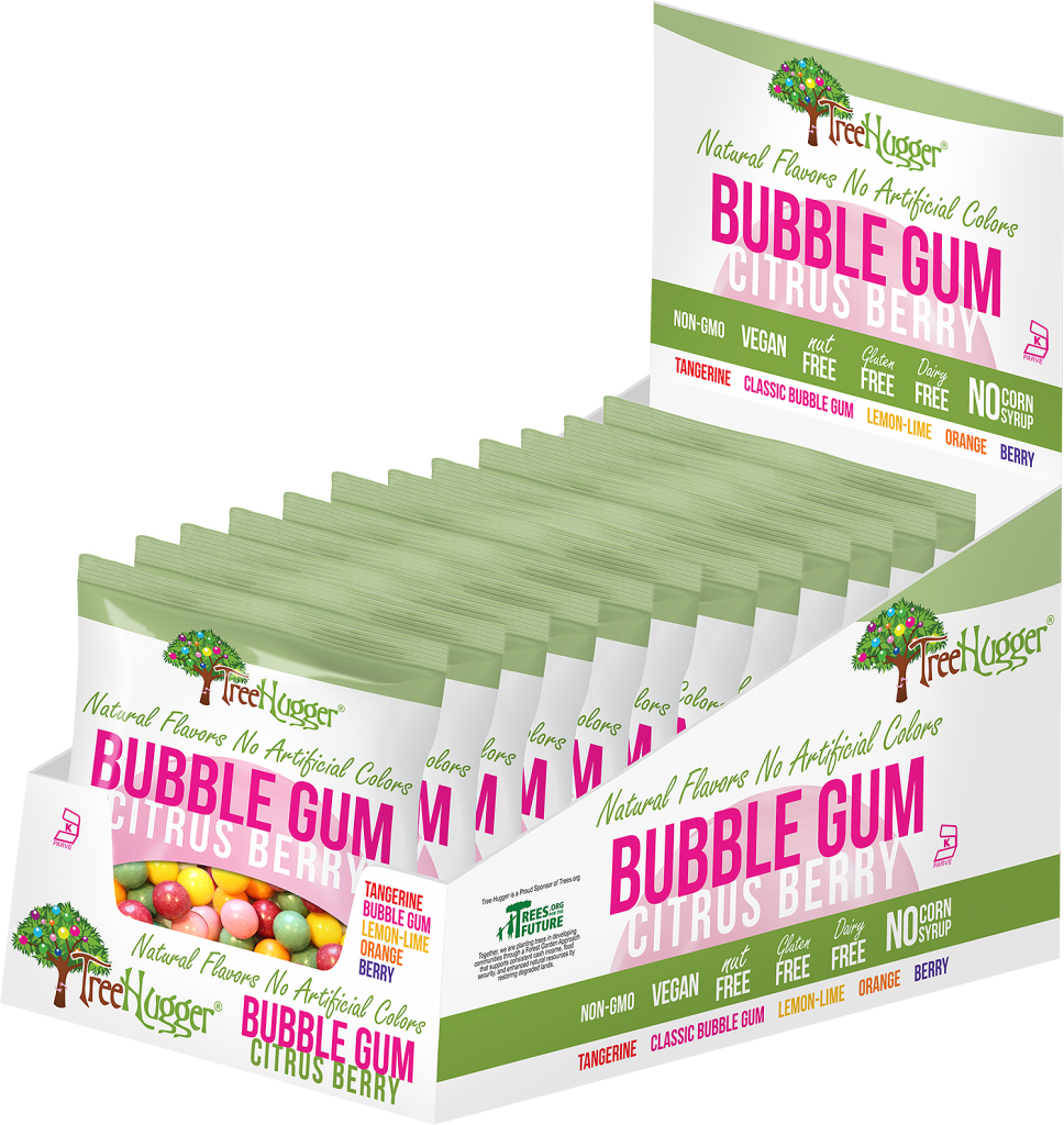 Tree Hugger Bubble Gum Citrus Berry 2 oz Bag