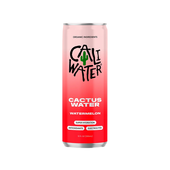 Caliwater Watermelon Cactus Water - 12 FO