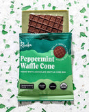Peppermint White Chocolate Waffle Cone Bar - 1 OZ-2