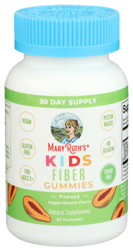 Mary Ruths Papaya Fiber Gummies - 30 PC