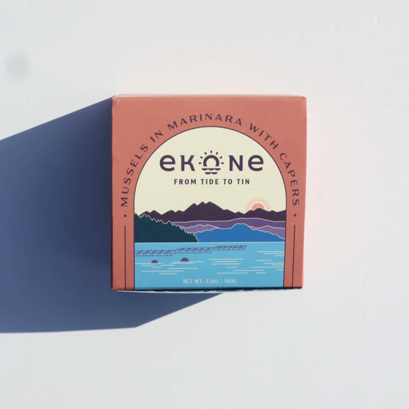 EKONE Mussels in Marinara with Capers - 3.5 OZ