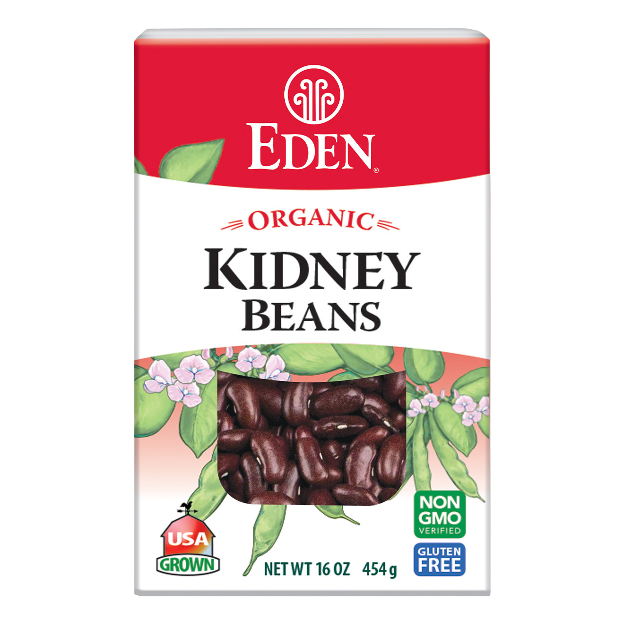 Organic Dry Kidney Beans - 16 OZ
