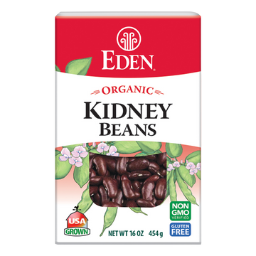 Organic Dry Kidney Beans - 16 OZ