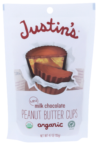 Organic Milk Chocolate Peanut Butter Mini Cups - 4.7 OZ