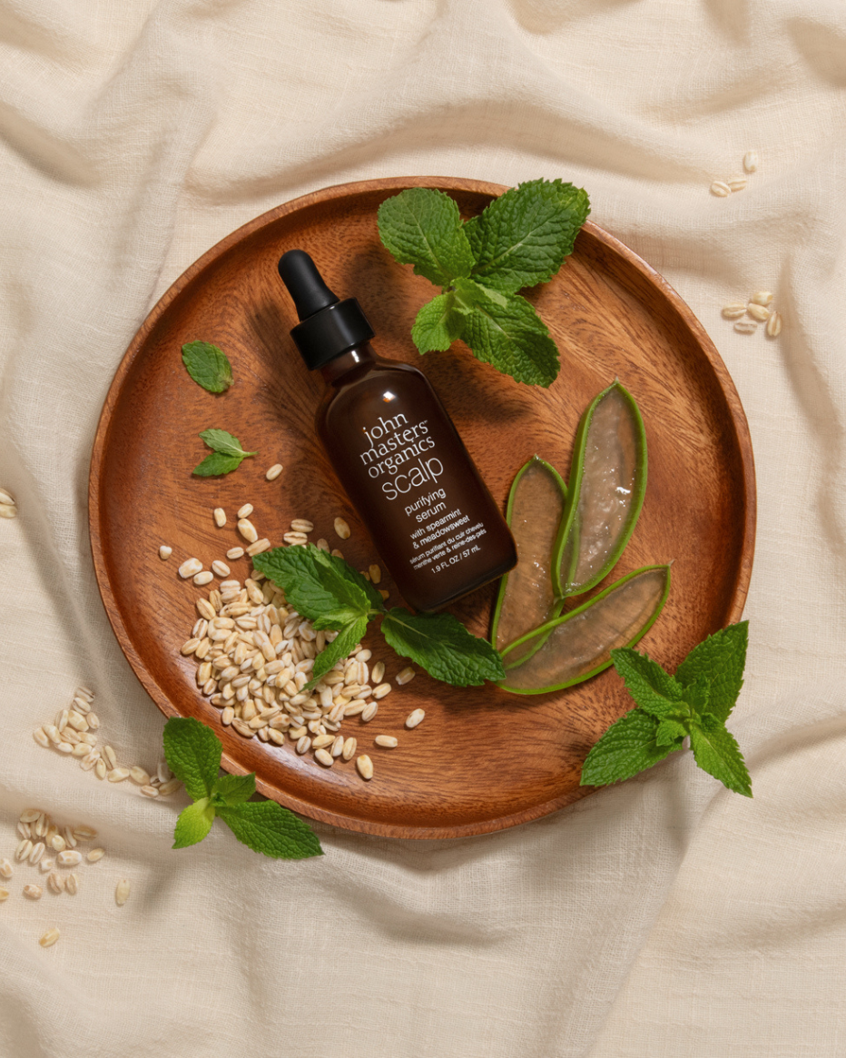 Scalp Purifying Serum with Spearmint & Meadowsweet: 1.9 fl oz.