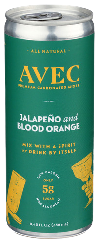 Jalapeno & Blood Orange Mocktail - 4 PK