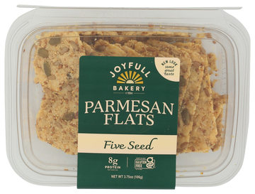 Joyfull Five Seed Parmesan Crackers - 3.75 OZ