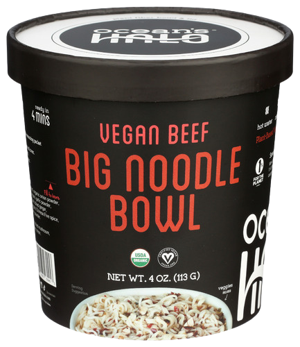 Oceans Halo Vegan Beef Big Noodle Bowl - 4.02 OZ