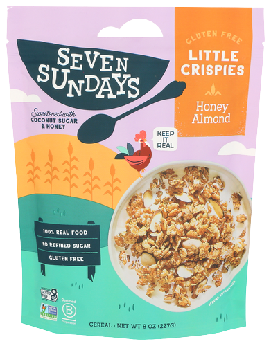 Seven Sundays Honey Almond Cereal - 8 OZ