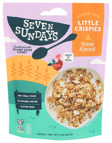 Seven Sundays Honey Almond Cereal - 8 OZ
