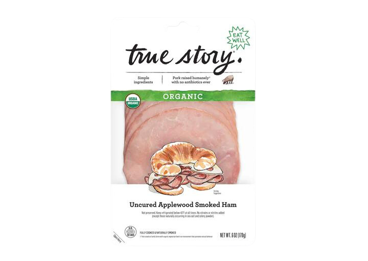 Organic Smoked Applewood Ham - 6 OZ