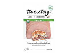 True Story Organic Smoked Applewood Ham - 6 OZ