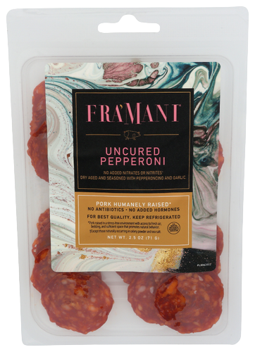 Fra Mani Sliced Uncured Pepperoni - 2.5 OZ