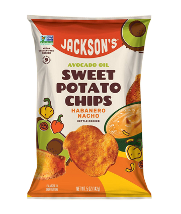 Jackson's Habanero Nacho Sweet Potato Chips with Avocado Oil - 5 OZ