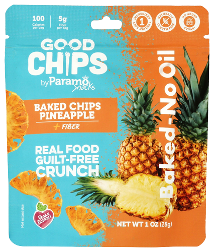Good Chips Baked Pineapple Chips - 1 OZ