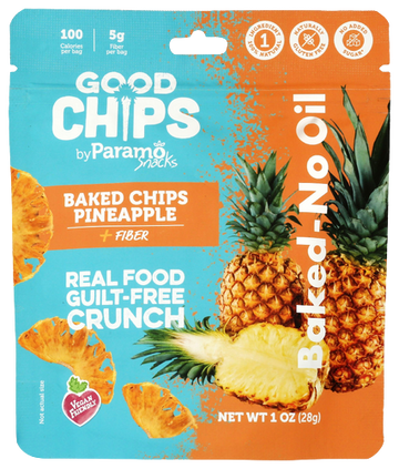 Good Chips Baked Pineapple Chips - 1 OZ