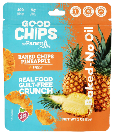 Good Chips Baked Pineapple Chips - 1 OZ