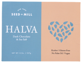 Dark Chocolate & Sea Salt Halva - 8 OZ