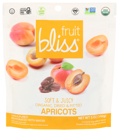 Fruit Bliss Organic Turkish Apricots - 5 OZ