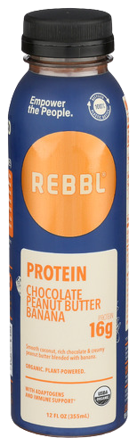 Organic Chocolate Peanut Butter Banana Protein Shake - 12 FO