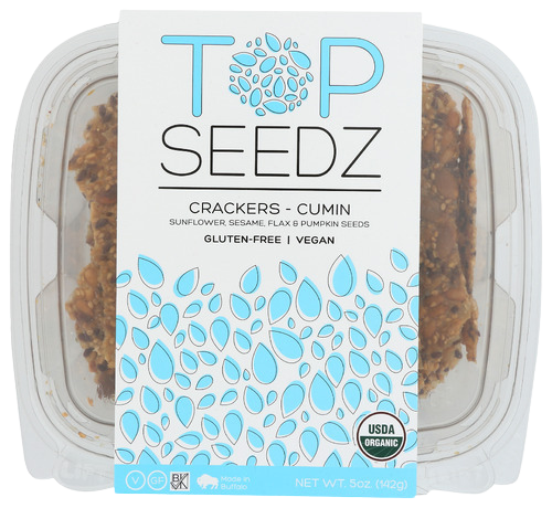 Top Seedz Cumin Crackers - 5 OZ