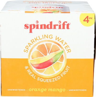 Spindrift Orange Mango Sparkling Water - 8 PK
