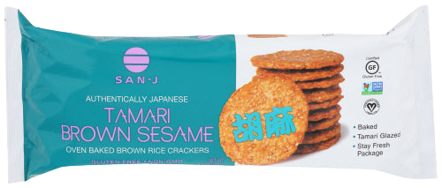 Tamari Brown Sesame Cracker - 3.7 OZ